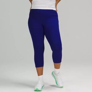 Lululemon Wunder Train High-Rise Crop Tight HR 23” in Larkspur NWT Size 14